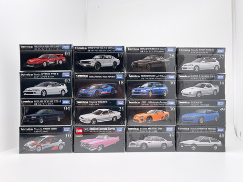 黑盒多美卡大合集    01-40号黑盒合集 gtr rx7 头文字d sti 1/64