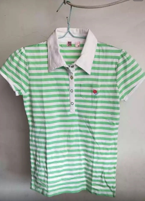 DAISY LOVERS绿色条纹短袖140/150/160