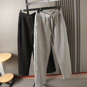 ODM公司新品 秋季 男士 柜698 纯色复合针织亲肤柔软直筒休闲裤 潮