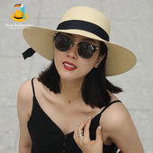 MAGENA代理 Ecua Andino匠人手做巴拿马草帽COCO系列大檐遮阳帽