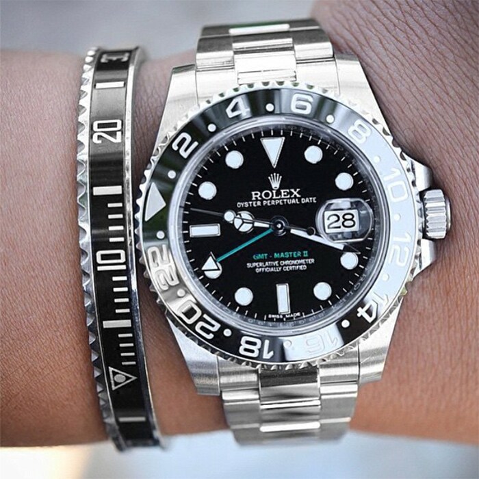 Europe and America Chaopai personality classic Water Monster Dial Graduation Hit color Opening bracelet men and women lovers Steel braceletin the Accessories/Fashion Jewelry, Bracelet  category - from Buy2taobao.com to provide professional Taobao agent buy service