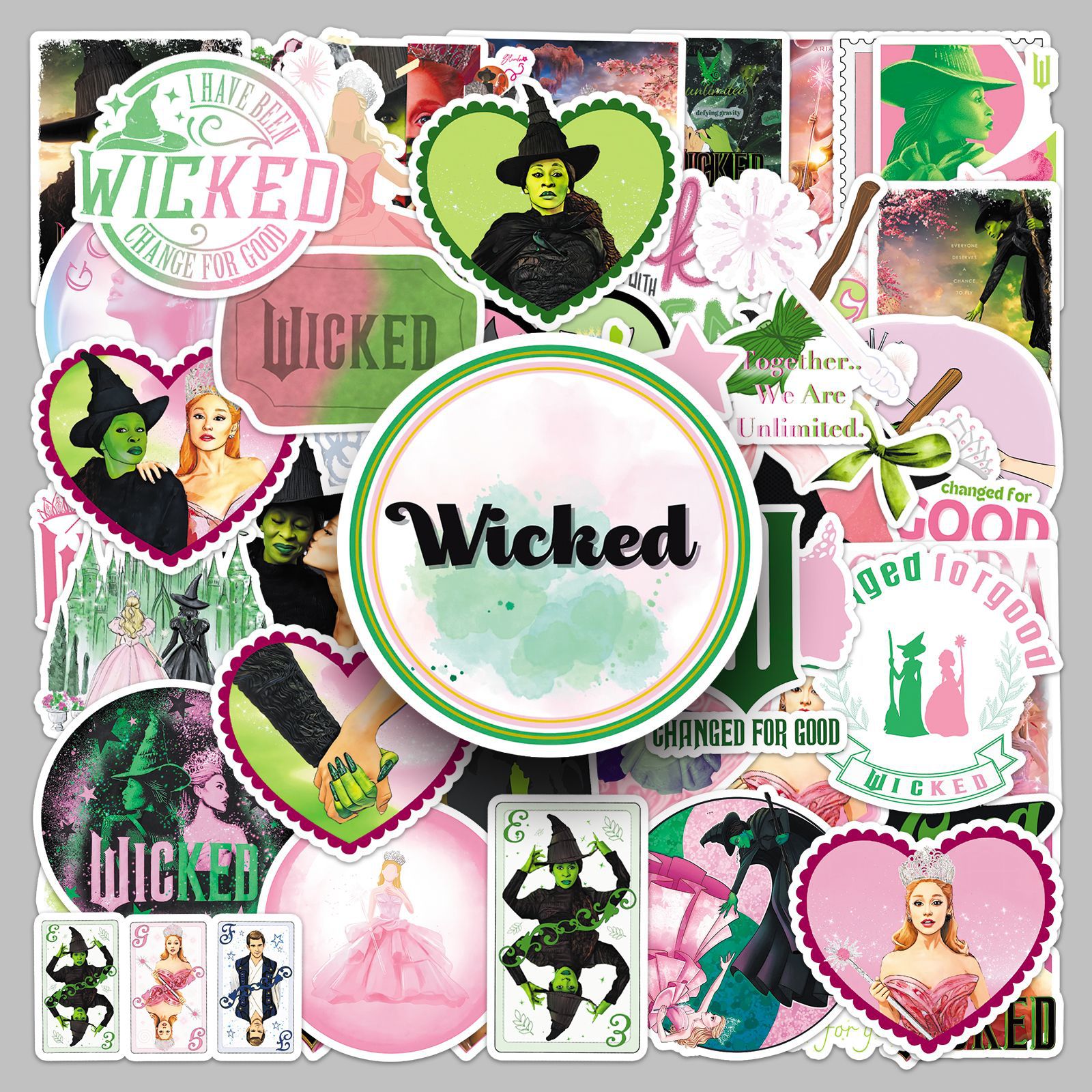 魔法坏女巫贴纸WickedForGood