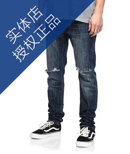 IAN小脚紧身刀割破坏牛仔裤 现货FAIRPLAY publish副品牌 Ohh