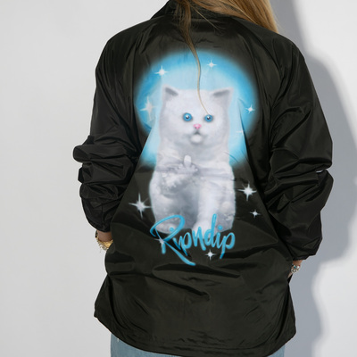 【Ohh】现货 RIPNDIP SPRINKLES COACHES JACKET 贱猫 夾克