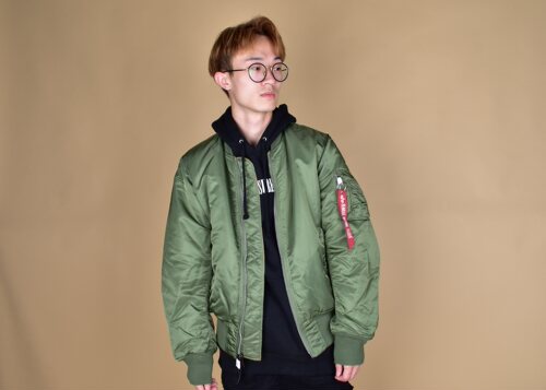 【Ohh】现货ALPHA INDUSTRIES MA1阿尔法冬季空军外套飞行夹克