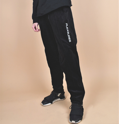 美潮丝绒裤男士休闲裤