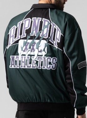 【Ohh】现货 RIPNDIP RIPNDIP ATHLETICS RACE JACKET 贱猫 夹克