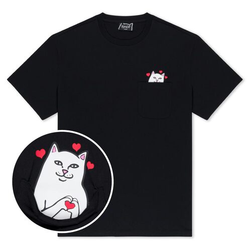 【Ohh】现货 RIPNDIP NERMAL LOVES POCKET TEE 贱猫 短袖T恤