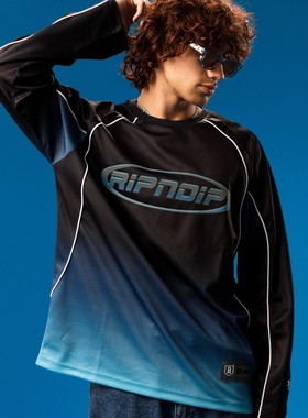 【Ohh】现货 RIPNDIP SURROUND SOUND HOCKEY JERSEY 贱猫 球衣