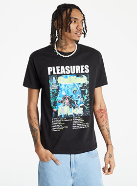 【Ohh】现货 PLEASURES ATLIENS T-SHORT 黑色 印花 短袖T恤