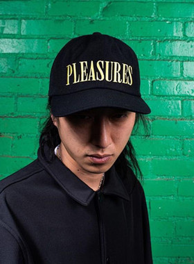 【Ohh】现货 PLEASURES CORE LOGO SNAPBACK 黑色 棒球帽