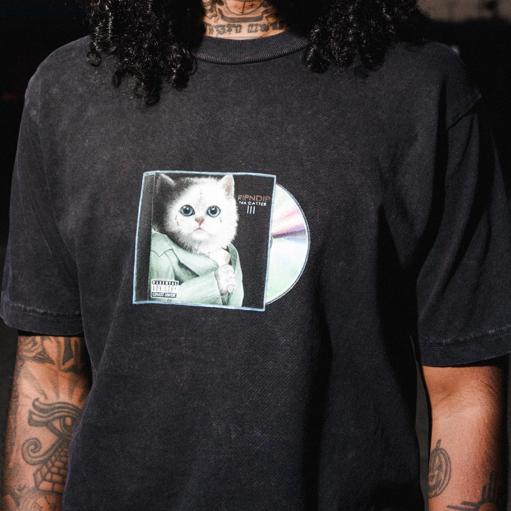 【Ohh】现货 RIPNDIP LIL NERM 3 TEE 贱猫 短袖T恤