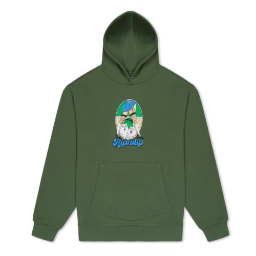 【Ohh】现货 RIPNDIP NERMAL FEST HOODIE 贱猫 卫衣 连帽衫