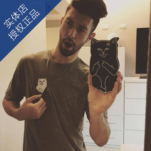 LORD 现货RIPNDIP Ohh T恤 POCKET TEE美潮贱猫短袖 NERMAL