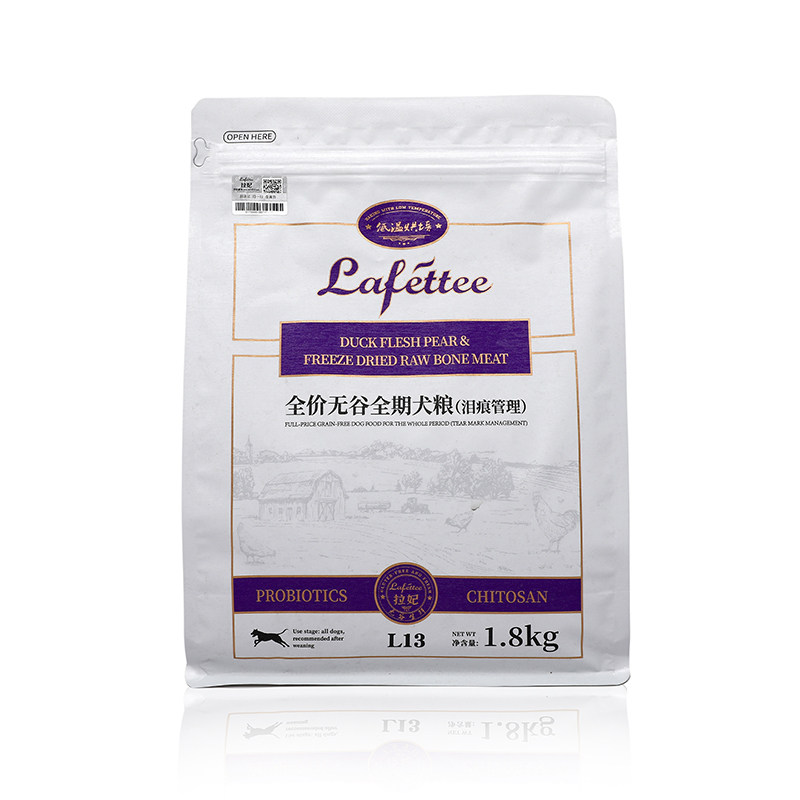 拉妃全价狗粮功能型烘焙主粮狗狗无谷营养粮去泪痕品牌低温冻干粮