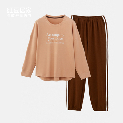 红豆睡衣女套头弹力棉AJ526