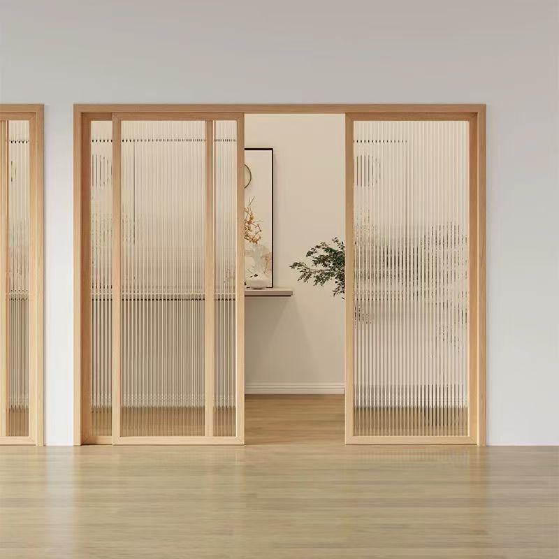 日式推拉门格子门隔断门厨房门长虹玻璃门客厅门榻榻米折叠吊轨门