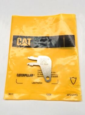 挖掘机原装卡特电源开关钥匙/2线点火开钥匙/电闸钥匙8H5306配件