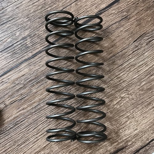 金城铃木AX100摩托车配件前减震弹簧优质长春铃木AX100前叉簧