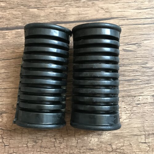 二冲程铃木A100摩托车配件脚蹬皮子 搁脚皮子 脚踏皮子 全新配套