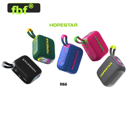 HOPESTAR H54防水便携无线蓝牙音箱户外迷你运动GO3小音响LED彩灯