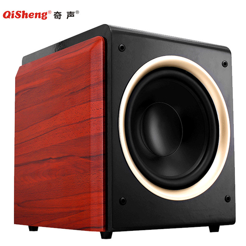 奇声大功率8寸10寸12寸重低音无源有源低音炮家用木质超重低音