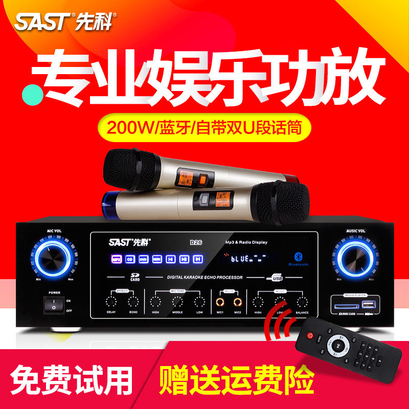 SAST/先科 D20家庭KT功放