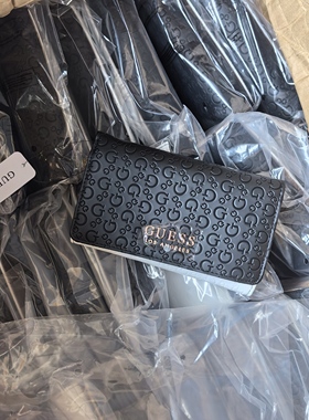 稀缺真品！屁发美国外贸新款钱包元单工厂尾货压纹手拿包