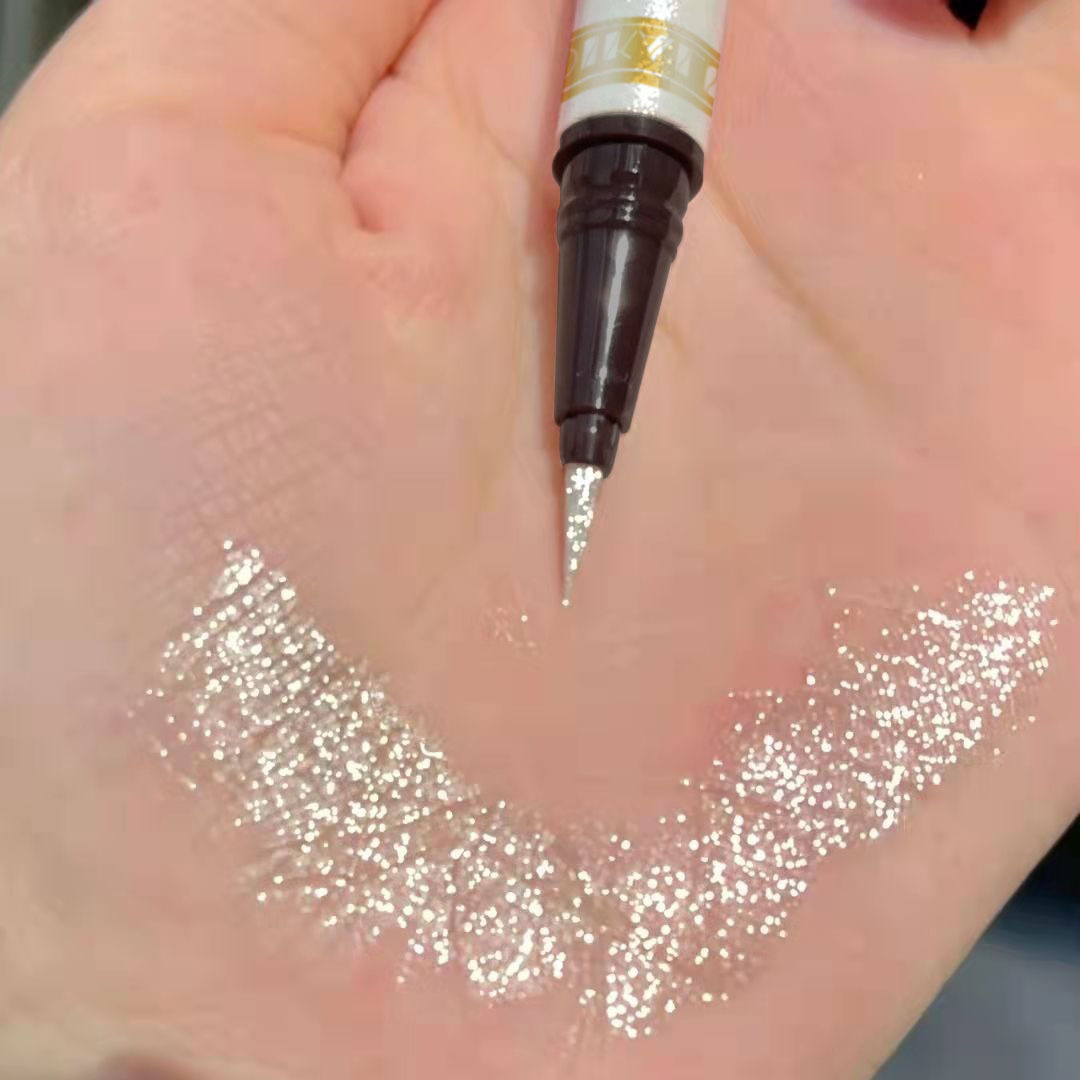 爆闪碎提亮卧蚕笔眼线液