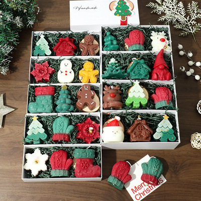 Christmas scented candle gift box set home fragrance handmad