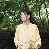 天然材质亚麻面料上衣旗袍合集 有叙中式 小清仓 特价