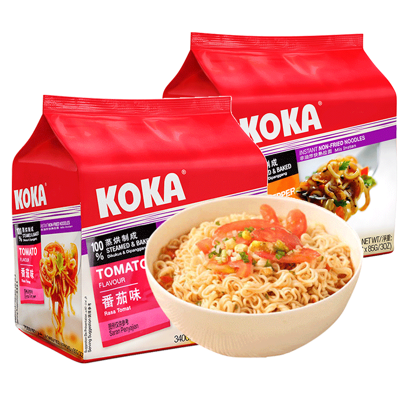 KOKA新加坡非油炸速食方便面