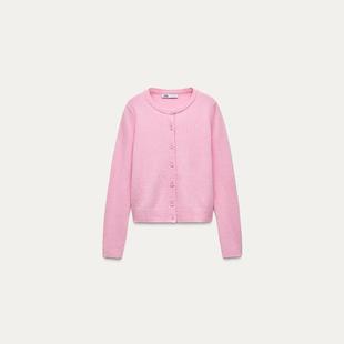 女 针织外套秋季 2893102 打底外穿基础款 ZA外贸出口居家慵懒风新品