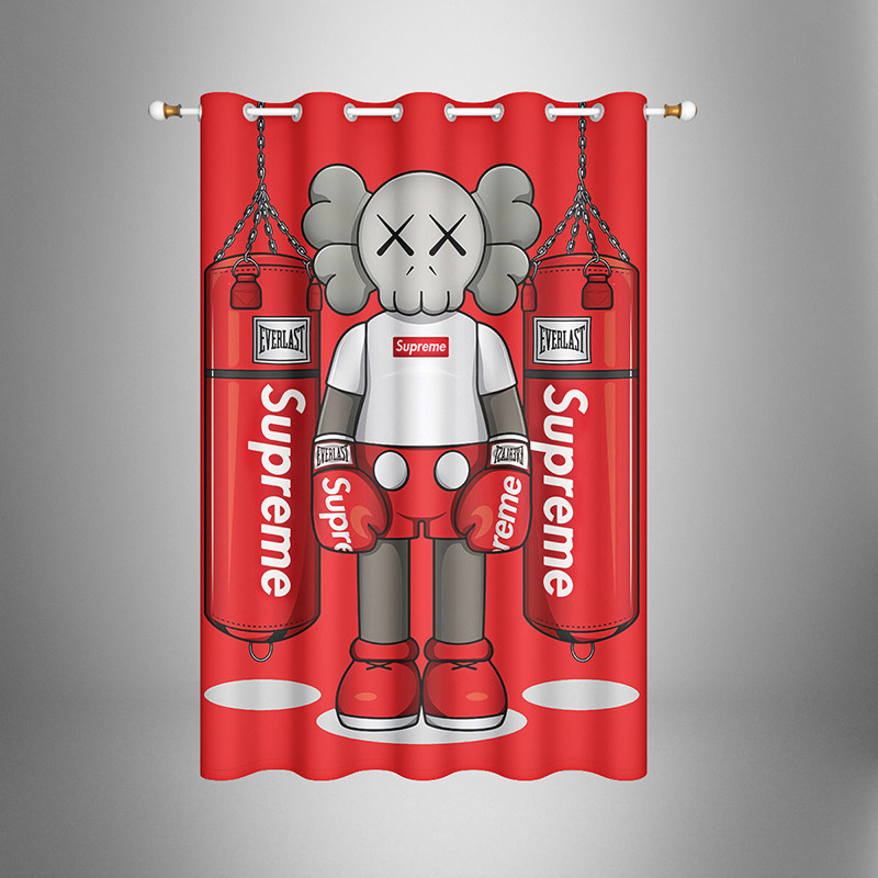 暴力熊遮光定制隔断帘