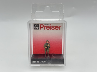 Preiser田中达也模型场景 微缩微距小人 创意摄影 28043 猎人打猎