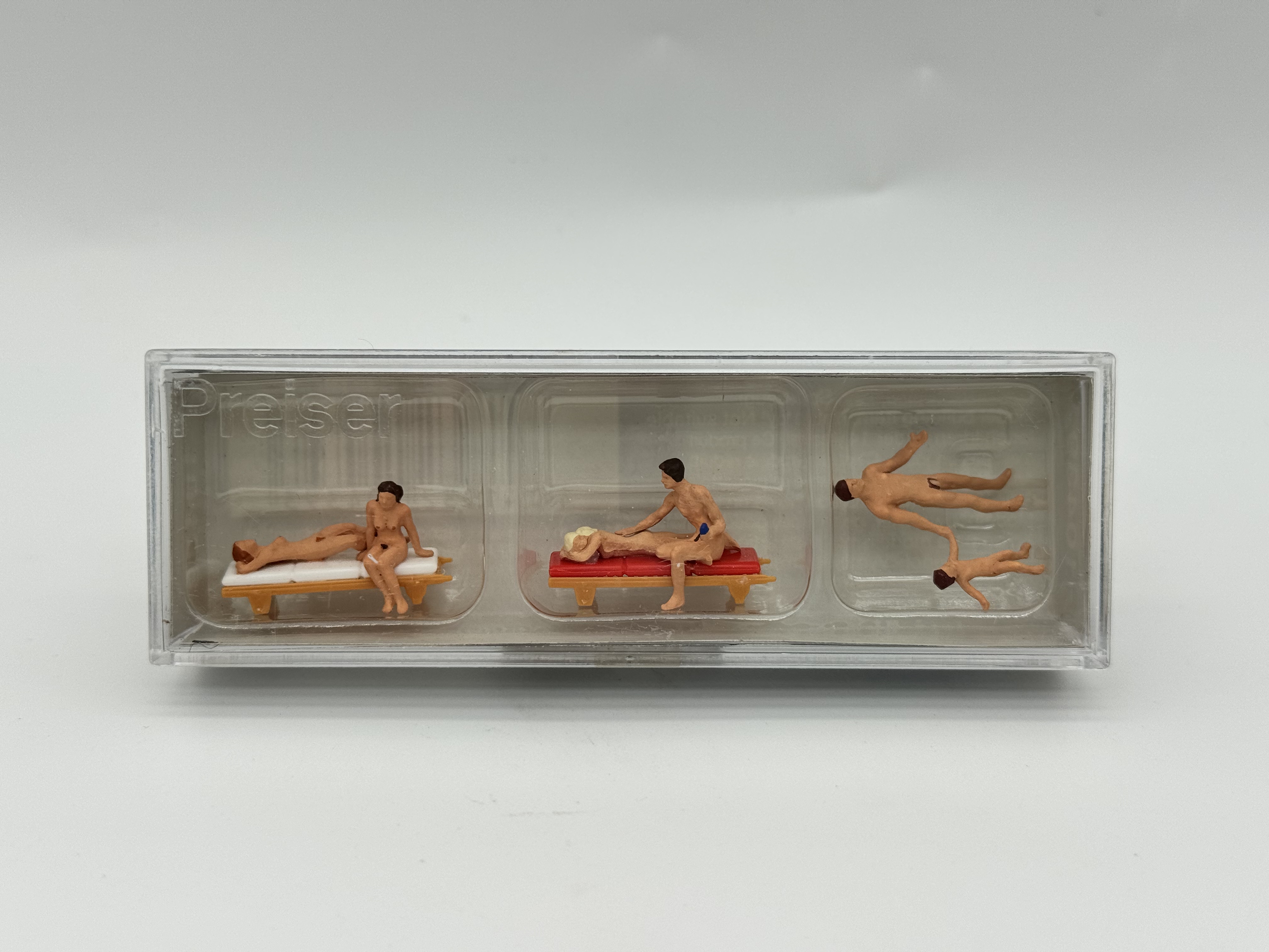 preiser小人微缩微距场景火车/摩托/汽车模型