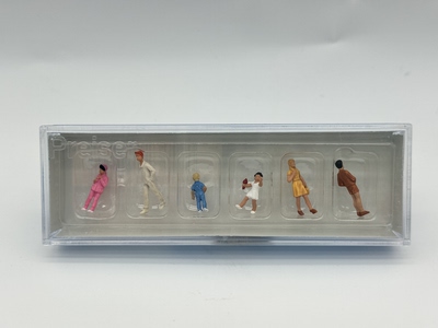 preiser小人微缩微距场景模型1:87HO微观小人道具14126 年轻孩童