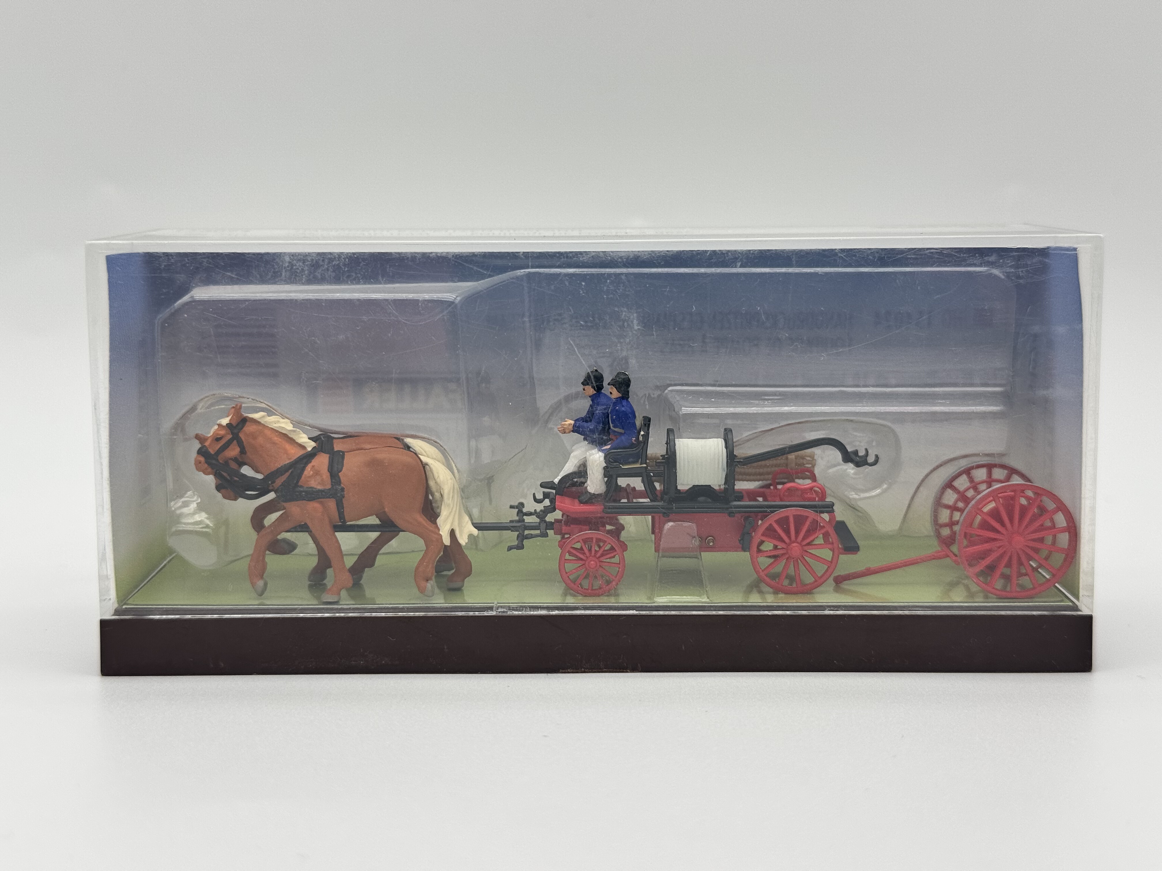 FALLER小人微缩微距场景模型1:87HO微观小人道具 154024 消防马车