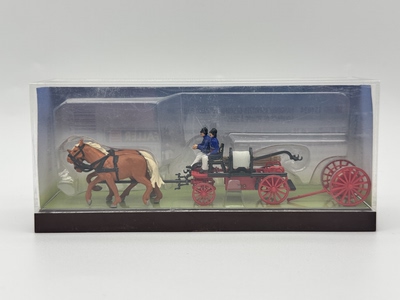 FALLER小人微缩微距场景模型1:87HO微观小人道具 154024 消防马车