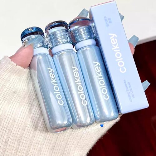 Colorkey珂拉琪小冰钻唇漆唇釉锁色精华镜面玻璃水光口红不易沾杯
