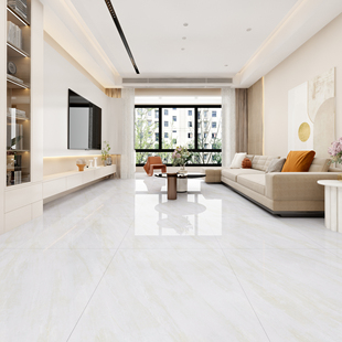 广东全瓷45度白胚800*800通体大理石瓷砖客餐厅卧室阳台通铺地砖