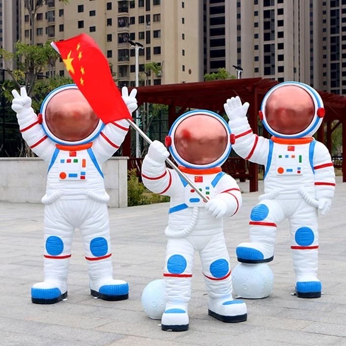 大型月球宇航员落地摆件商场装饰