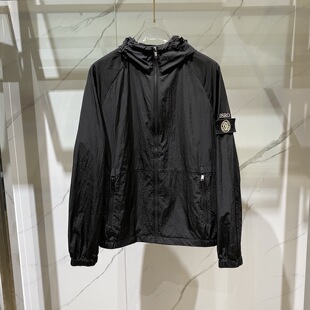 特惠DOSERMO 春夏款logo字母袖标刺绣男士连帽夹克外套