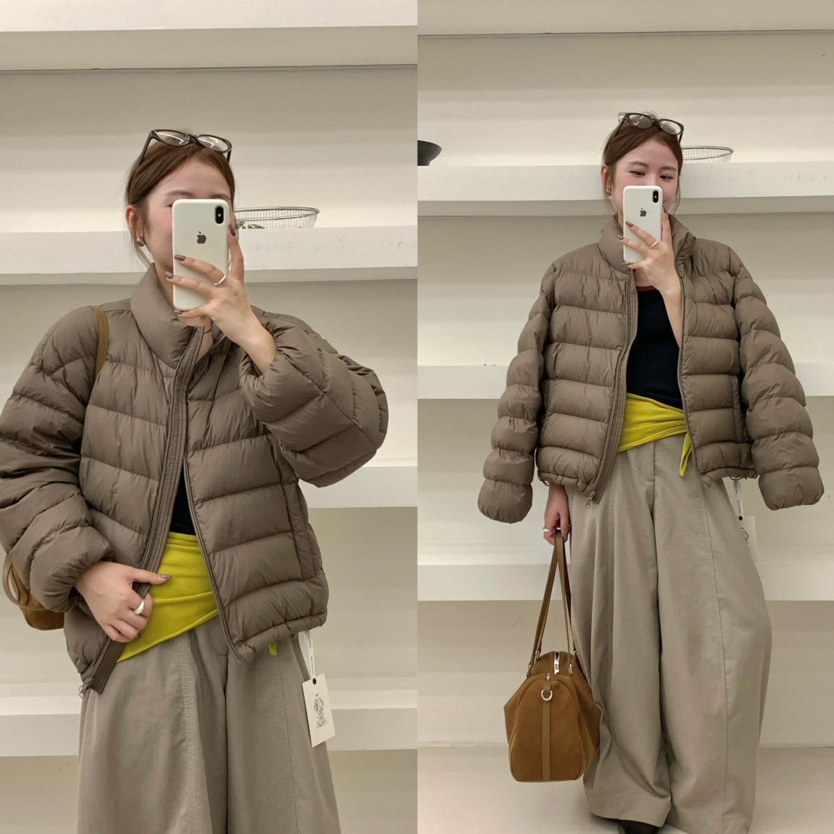 2025十三行高品质韩版女款抛绒排骨宽松保暖羽绒服外套短棉衣外套