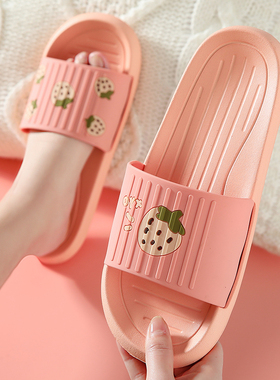 新款凉拖鞋家居室内夏天外穿情侣男士防滑拖鞋女时尚ins家用可爱