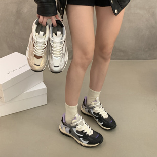 SGIRL TWTW厚底增高鞋女2026新款小个子休闲运动鞋轻便透气阿甘鞋
