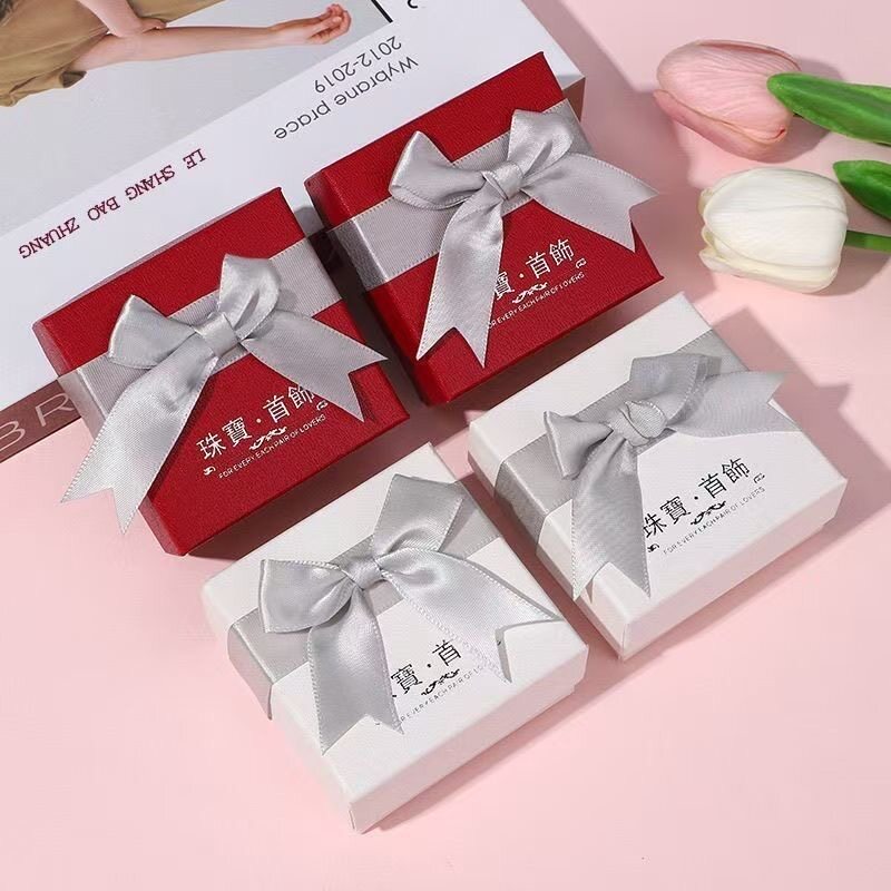 蝴蝶结丝带首饰礼盒批发