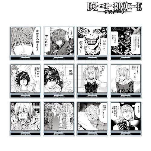 死亡笔记黑白漫画原画台词夜