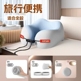 u型枕旅行便携叠飞机护颈椎u形枕火车旅游脖颈枕头颈支撑睡觉枕
