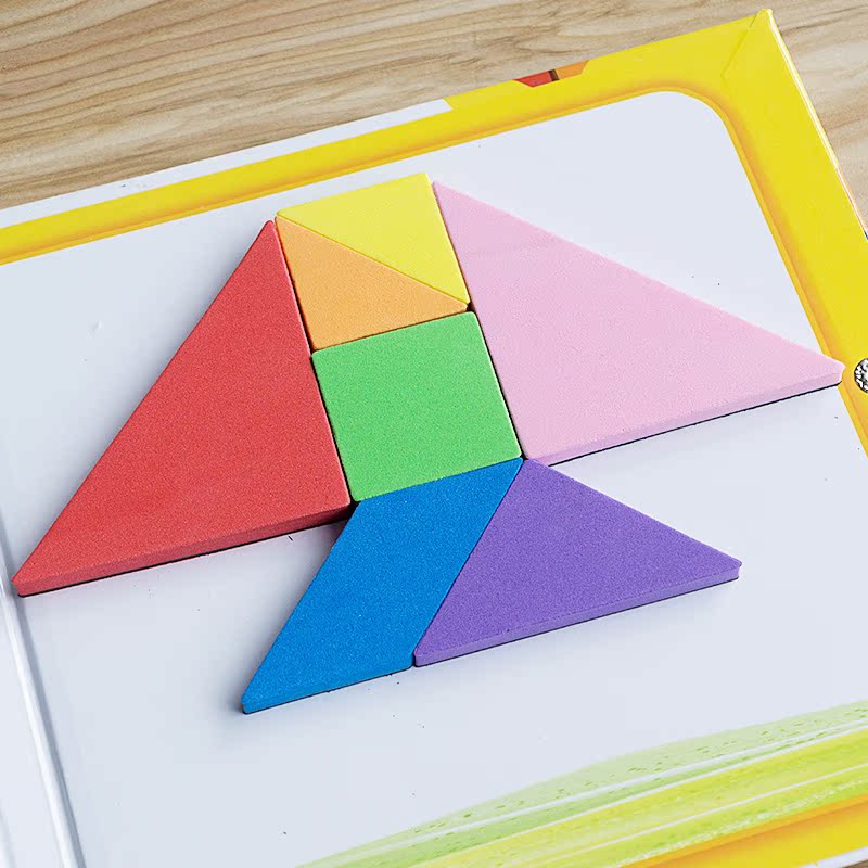 磁力方大号七巧板磁性智力拼图幼儿园小学生儿童磁力教学智力玩具在类目 玩具/童车/益智/积木/模型, 串珠/拼图/配对/拆装/敲打玩具, 拼图/拼板中 - 来自Buy2taobao.com提供专业的淘宝代购服务